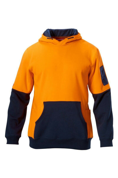 Hard Yakka H-Vis Workwear Brushed Fleece Warm Tough Work Jumper Y19325- Bannav S Bannav LLC